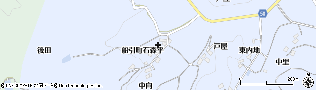 福島県田村市船引町石森平235周辺の地図