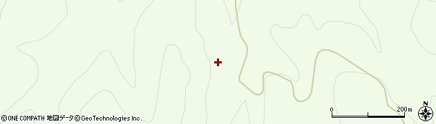 福島県郡山市熱海町安子島（朝日山）周辺の地図