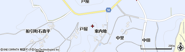 福島県田村市船引町石森周辺の地図