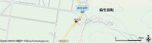 新潟県長岡市麻生田町190周辺の地図