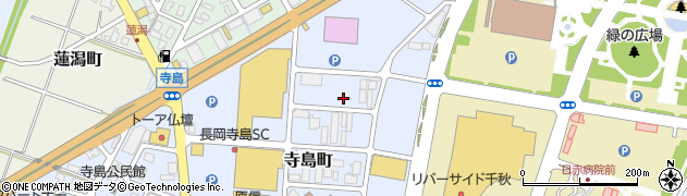 新潟県長岡市寺島町周辺の地図