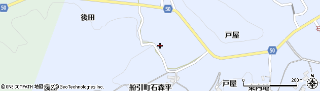 福島県田村市船引町石森平42周辺の地図