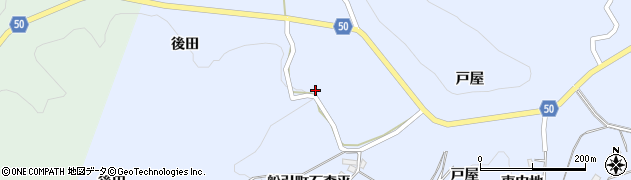 福島県田村市船引町石森平周辺の地図