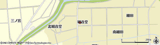 福島県双葉町（双葉郡）両竹（観音堂）周辺の地図
