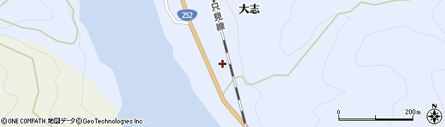 福島県大沼郡金山町大志掛橋周辺の地図