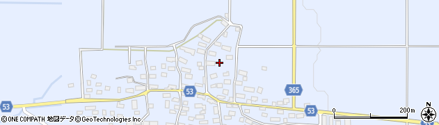 福島県大沼郡会津美里町赤留向川周辺の地図