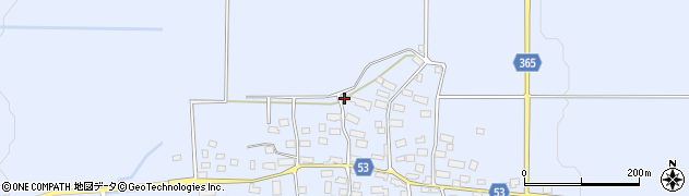 福島県会津美里町（大沼郡）赤留（午房畑）周辺の地図