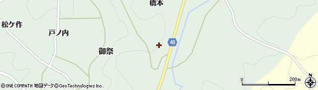 飯野三春石川線周辺の地図