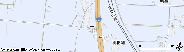 福島県郡山市日和田町高倉（大口原）周辺の地図