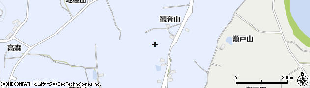 福島県郡山市日和田町高倉（小又津）周辺の地図