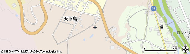 新潟県長岡市天下島周辺の地図