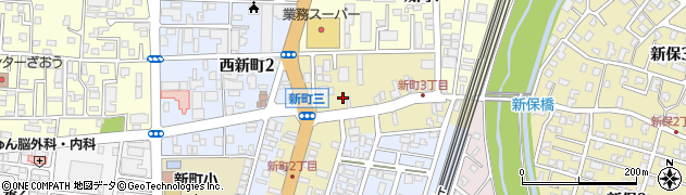 市村理容院周辺の地図