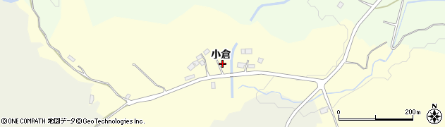 福島県郡山市熱海町上伊豆島小倉周辺の地図