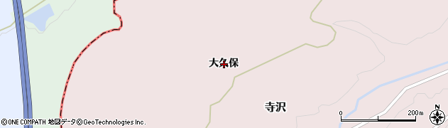 福島県双葉郡双葉町寺沢大久保周辺の地図