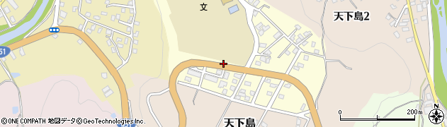 新潟県長岡市上の原町周辺の地図