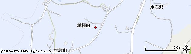 福島県郡山市日和田町高倉（地極田）周辺の地図