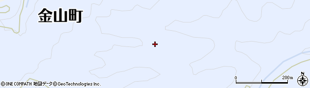 福島県金山町（大沼郡）大志（談合峯）周辺の地図