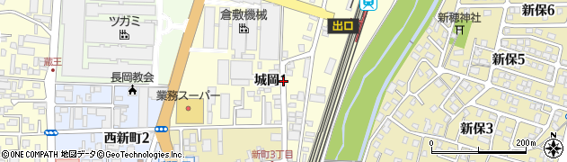 チャレンジャー北長岡店周辺の地図