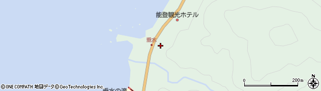 石川県珠洲市真浦町（カ）周辺の地図