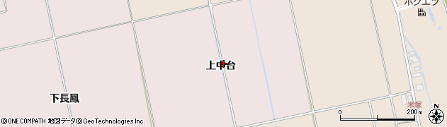 福島県会津若松市北会津町小松（上中台）周辺の地図