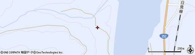 福島県金山町（大沼郡）大志（家向）周辺の地図