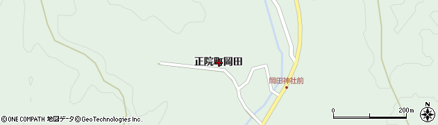 石川県珠洲市正院町岡田周辺の地図