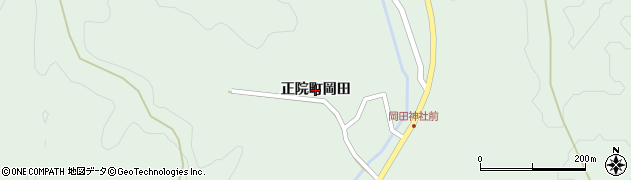 石川県珠洲市正院町（岡田）周辺の地図