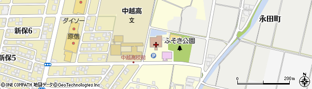 長岡市　富曽亀第二児童クラブ周辺の地図