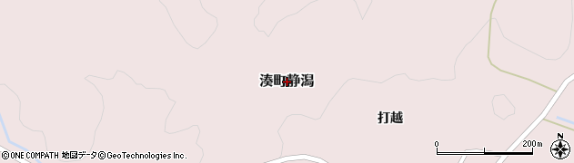 福島県会津若松市湊町大字静潟周辺の地図