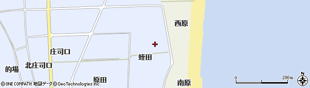 福島県浪江町（双葉郡）両竹（蛭田）周辺の地図
