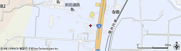 福島県郡山市日和田町高倉（藤坦）周辺の地図