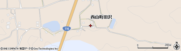 新潟県柏崎市西山町田沢1276周辺の地図