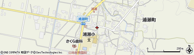 新潟県長岡市浦瀬町87周辺の地図
