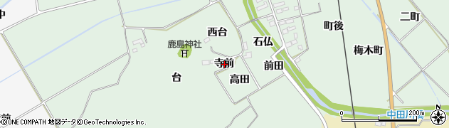 福島県双葉郡双葉町鴻草寺前周辺の地図