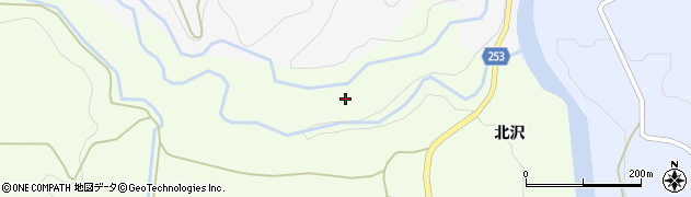 福島県浪江町（双葉郡）小丸（栃木沢）周辺の地図