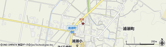 新潟県長岡市浦瀬町36周辺の地図