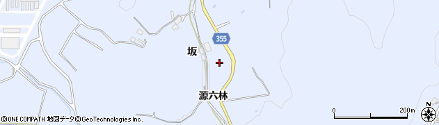 福島県郡山市日和田町高倉（蛇石山）周辺の地図