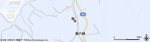 福島県郡山市日和田町高倉（坂）周辺の地図