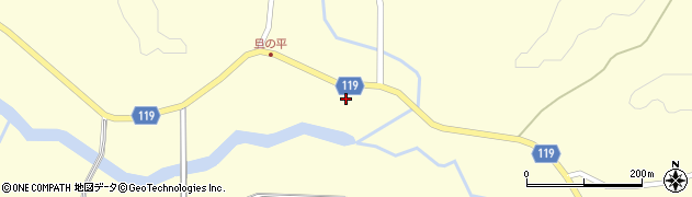 福島県田村市船引町北鹿又（宮ノ後）周辺の地図