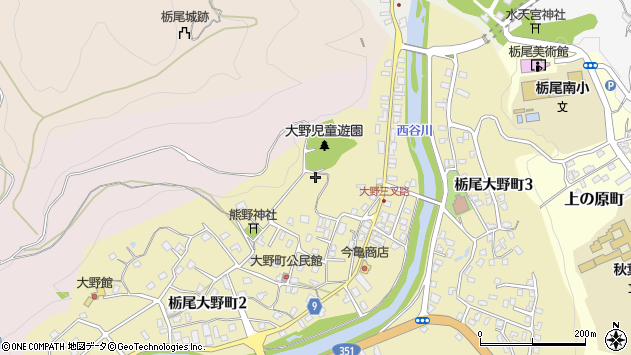 〒940-0236 新潟県長岡市栃尾大野町の地図