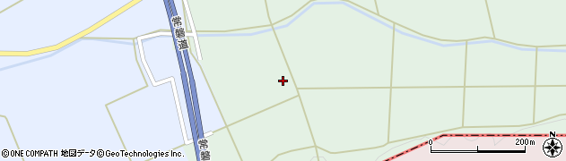 福島県浪江町（双葉郡）谷津田（三枚上）周辺の地図