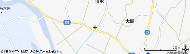 福島県双葉郡浪江町大堀中平3周辺の地図