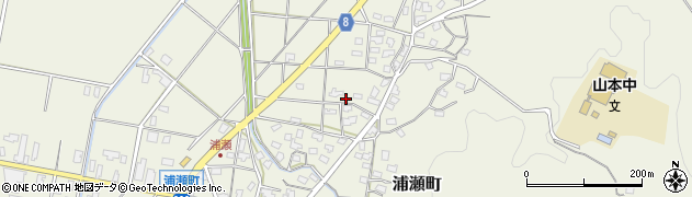 新潟県長岡市浦瀬町2261周辺の地図