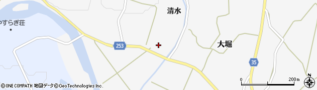 福島県双葉郡浪江町大堀中平4周辺の地図