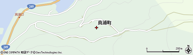 石川県珠洲市真浦町（ソ）周辺の地図