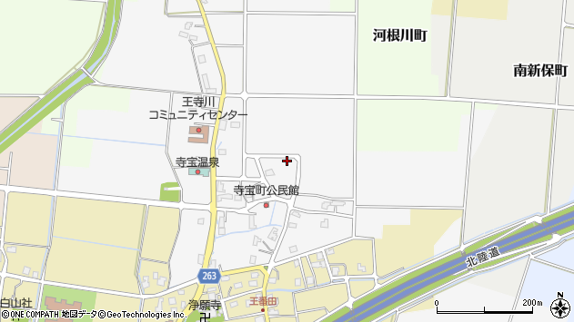 〒940-2057 新潟県長岡市寺宝町の地図