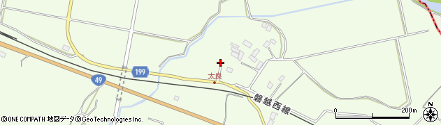 福島県郡山市熱海町安子島二ノ戸7周辺の地図
