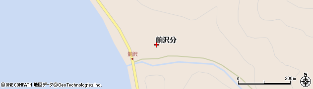 福島県猪苗代町（耶麻郡）山潟（餉沢）周辺の地図