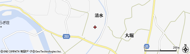福島県双葉郡浪江町大堀中平7周辺の地図