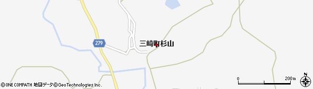石川県珠洲市三崎町（杉山）周辺の地図